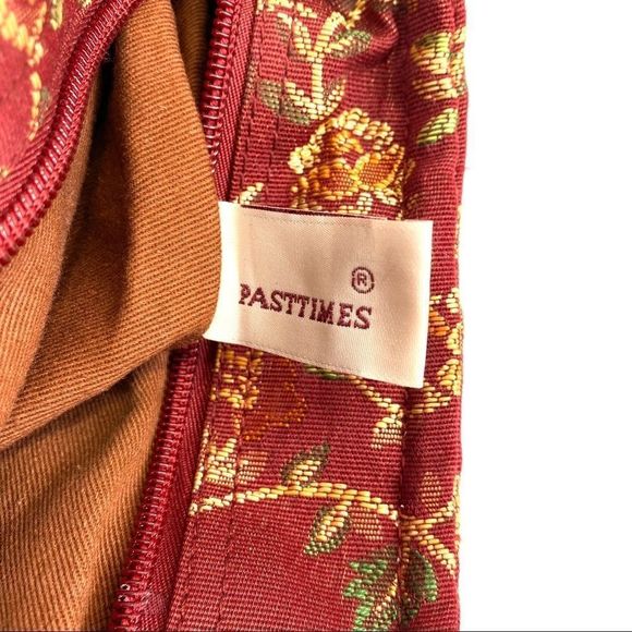 Pasttimes vintage floral fabric large tote bag w pouch - Picture 8 of 15